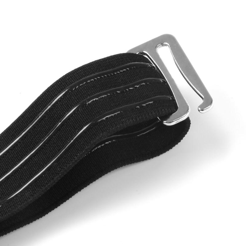Verstellbarer elastischer Gürtel Rutschfeste Hemdhalter Hemd Einsteckgürtel Hemdstrumpfhalter Stretchgürtel für Business und Freizeit