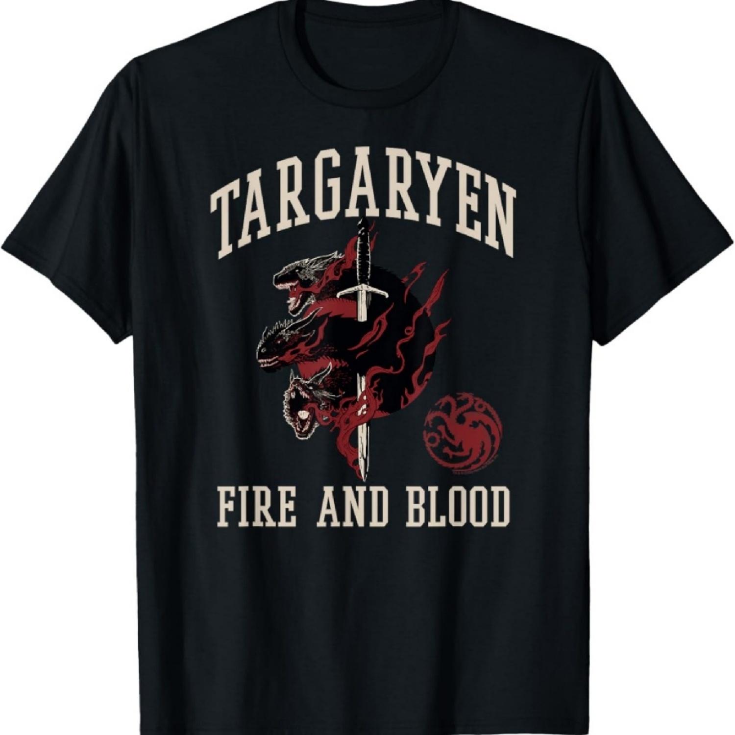 Футболка «Игра престолов» Таргариены Пламя и кровь S