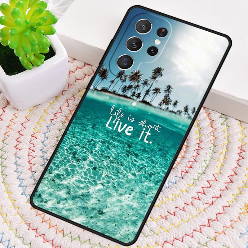 Beach Summer Phone Case for Samsung Galaxy Note 10 Pro S26 Ultra S23 S24 FE S25 S21 S22 PLUS Shockproof Cove