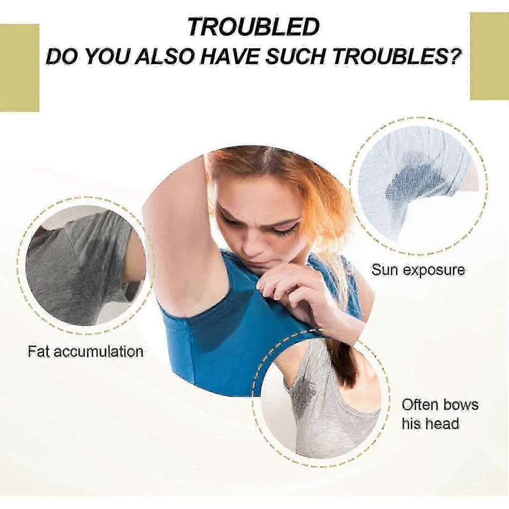 Underarm Anti-Perspirant Stick, Invisible Long-lasting Sweatproof Absorb Sweat Summer Anti-Perspirant Pad