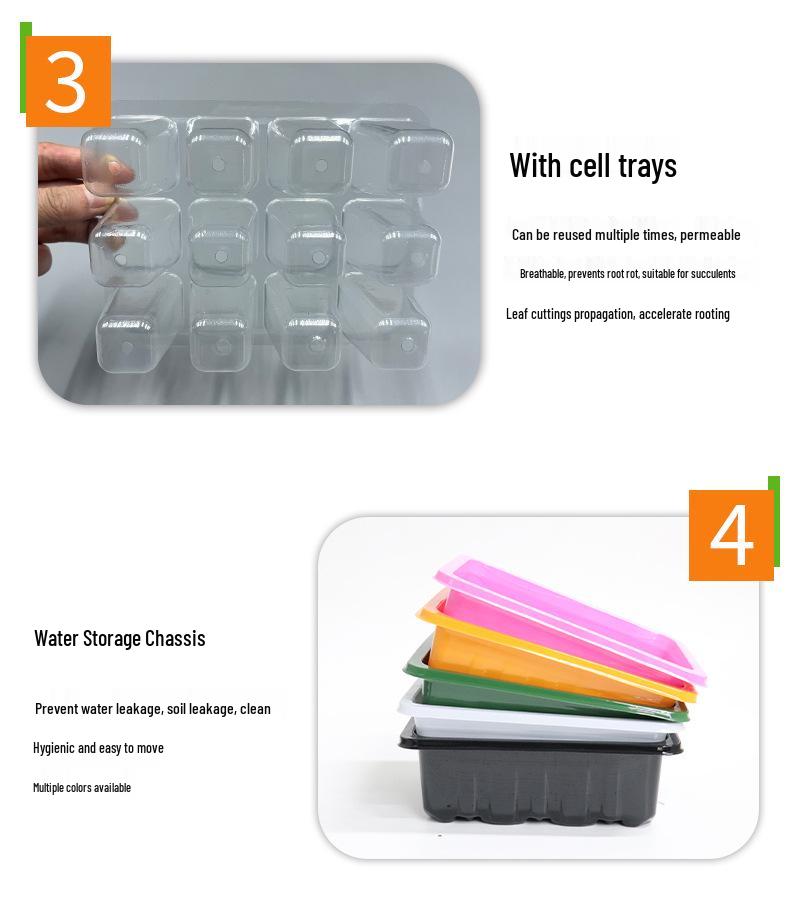 High Lid Seedling Box with Controller Accessories for Home Gardening