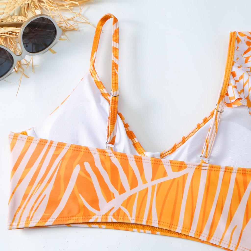 European & American Style Split Swimsuit Resort Women's Bikini Set, 2025 Design