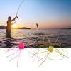 Flexible Whiskers Lure Slow Sinking Artificial Baits Saltwater Freshwater Baits Dices Shaped Fishing Lure