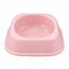 Plastic Cat Food Bowl Anti-Fall Flip Cat Plates New Square Cat Bowl  Pet Feeding