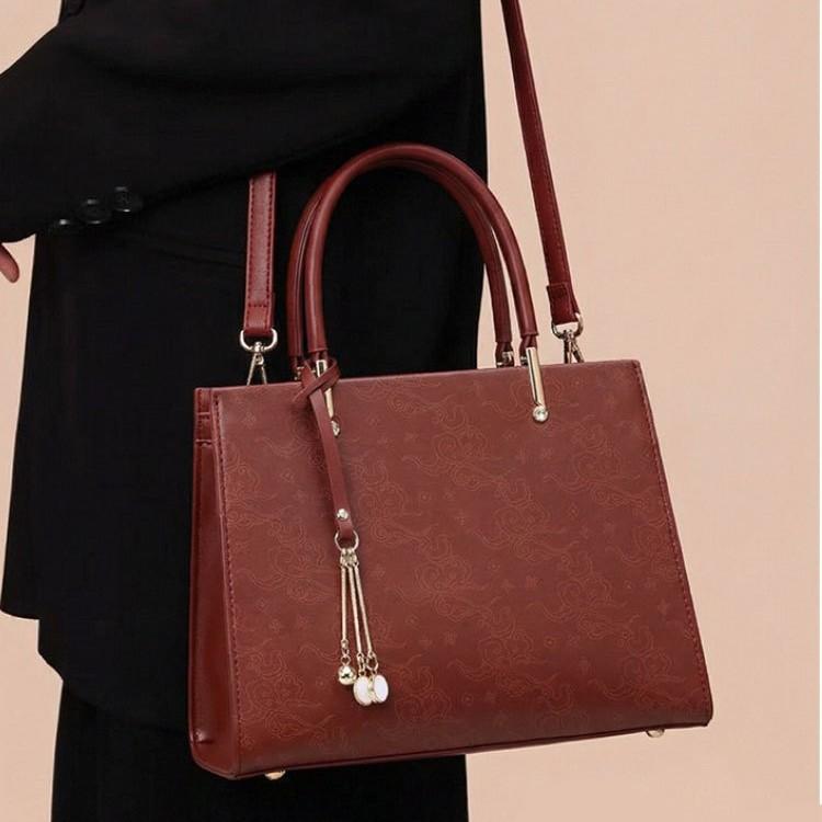 Handbag, Bridal Bag, Fashionable Retro Wedding Bag, Women's Wedding Bag, Large Capacity Wedding Bag, Mother-in-law Wedding Bag, Hair Replacement
