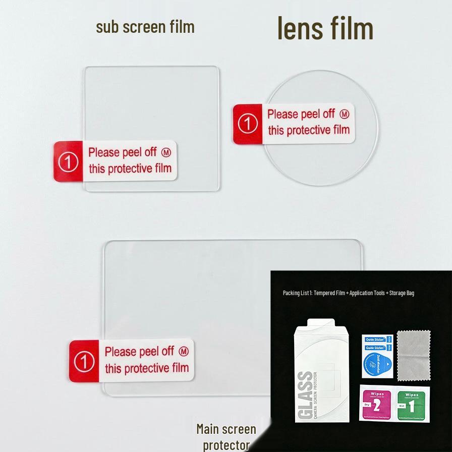 DJI Osmo Action 6 Tempered Glass Film - Explosion-proof & Anti-Fingerprint Protector