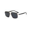 KAJILA 2026 Men's Retro Square Frame Polarized Sunglasses with Double Bridge Sun Protection
