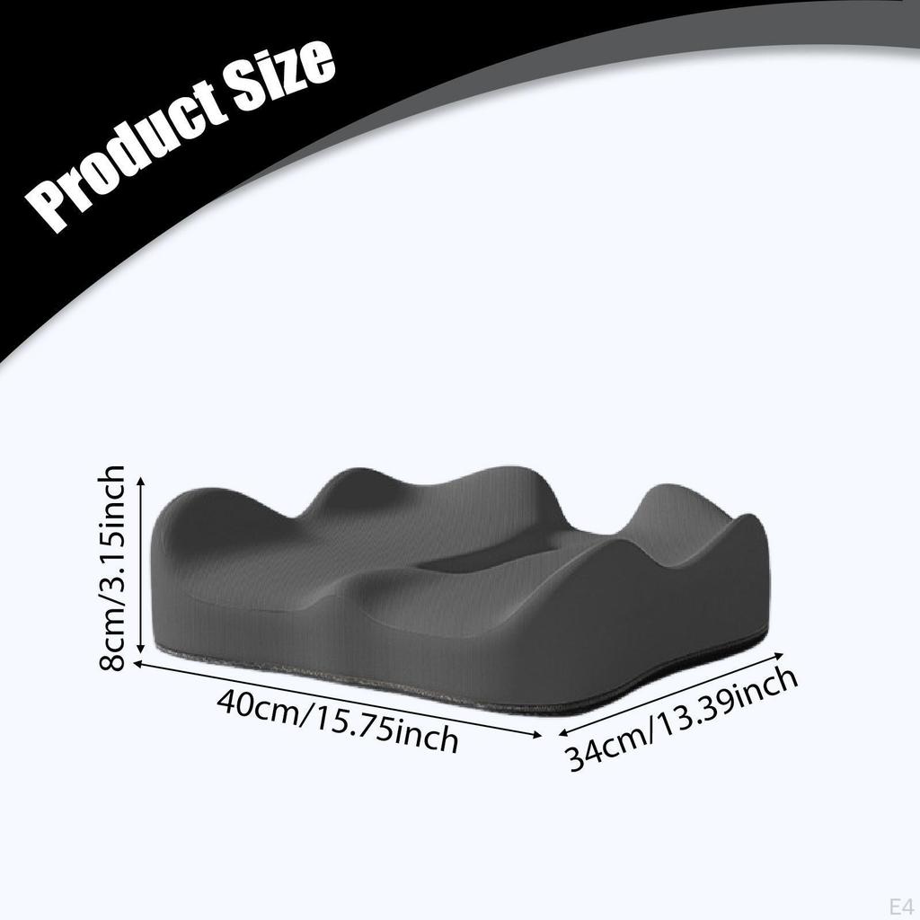 Ergonomic Memory Foam Seat Cushion for Office Chair, Sofa And Reclining Gaming Chair.