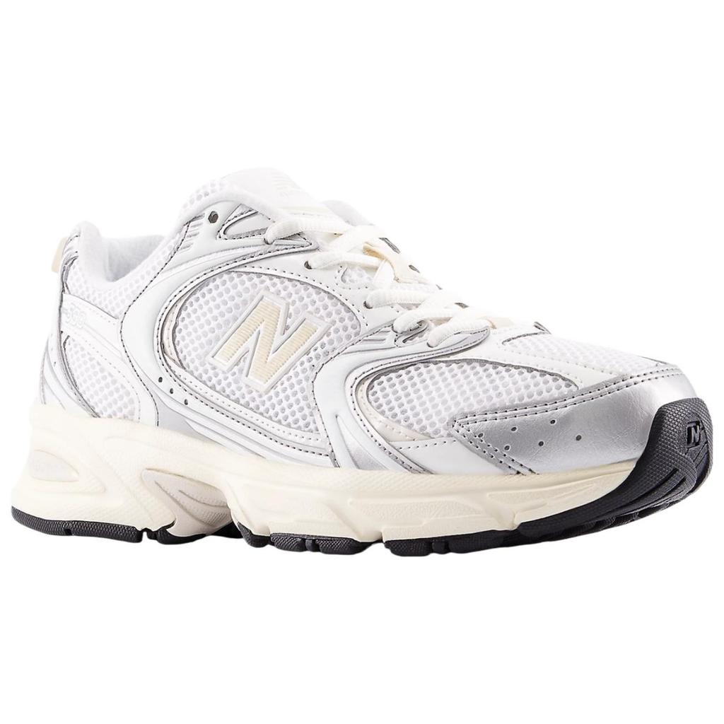 New Balance 530 Sølv Metallic Lerret Unisex Sneakers U530ESB
