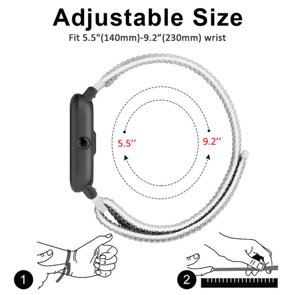 20mm 22mm Nylon Bandje voor Amazfit Balance 2 1/GTR 4 3 Pro 47mm/Bip 6 5 Sport Horlogeband Correa voor Amazfit Active 2/GTS 4 3 Riem