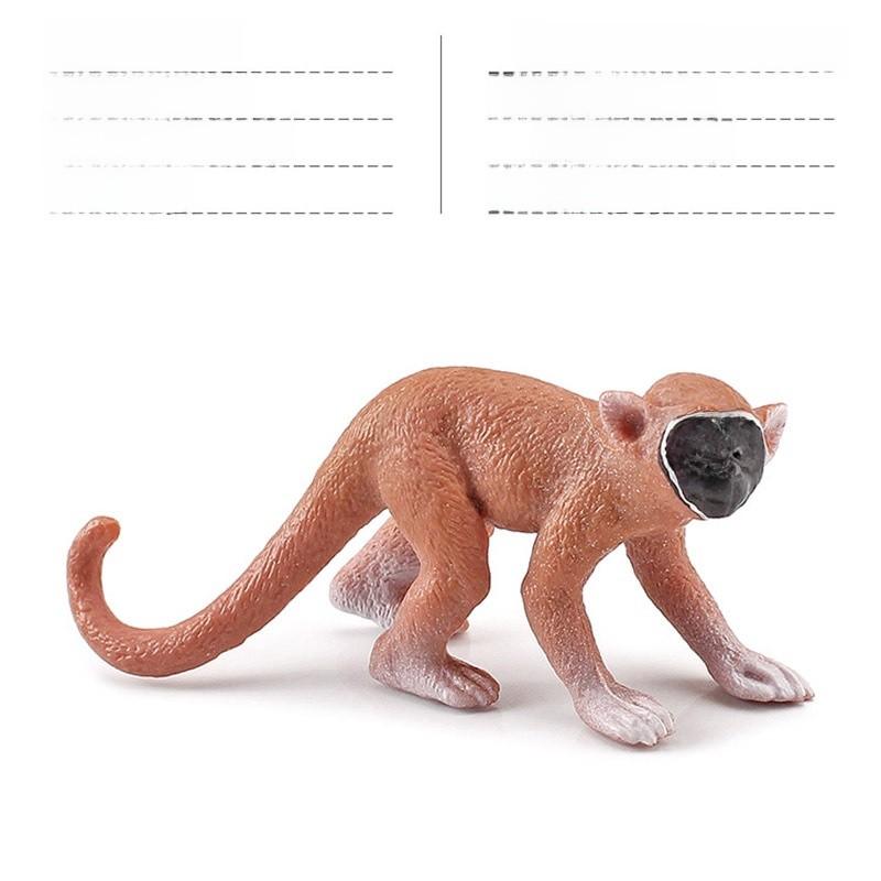 Pvc Forest Monkey Rabbit Fox Deer Figures Collection Realistic Static Models For Classroom And Display