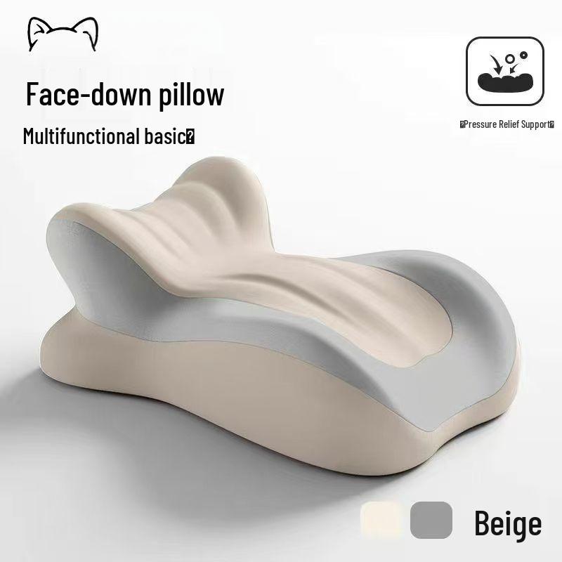 Multifunktionale Bauchschlaf-Kissen für Seiten- und Bauchschläfer - Ideal zum Spielen, Lesen und für Komfort am Bett