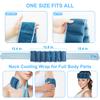 35*9cm Summer Neck Cooling Cold Sensation Ice Scarf Ice Pack Sports Headscarf Pet Ice Scarf New Reusable
