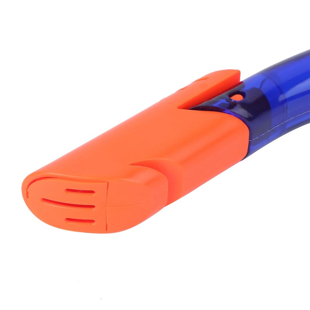 Half Dry Rubber Swim Snorkel Breathing Tube for Diving Swimming Training EquipmentSnorkel