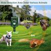 Waterproof Ultrasonic Animal Repeller for Dogs, Squirrels, Weasels, and Birds