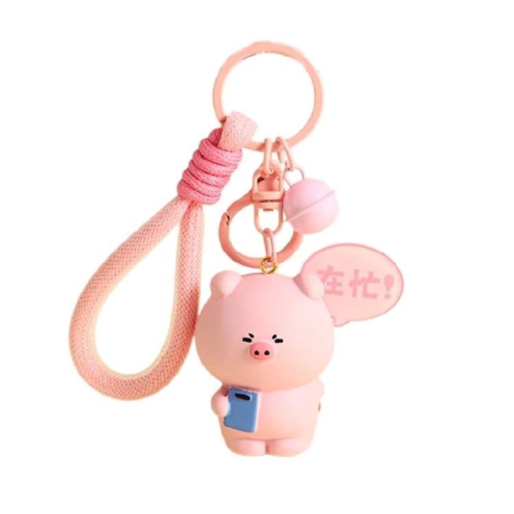 Modern Bear Keyring Lightweight and Ergonomic Bag Charm Creative Keychain for Creative Trendsetters and Collector