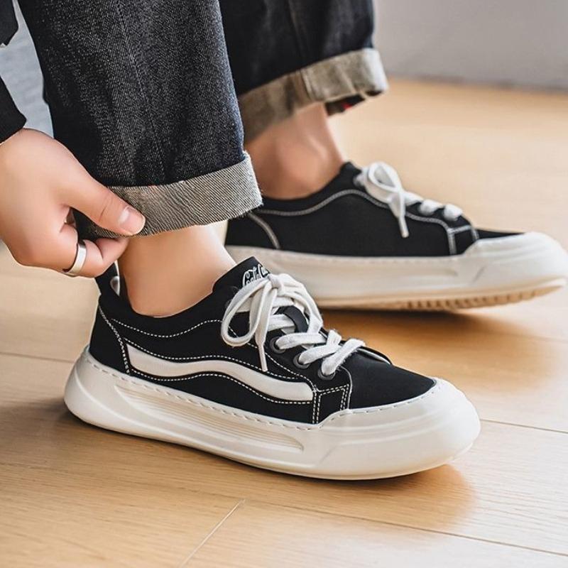 Fashion Sneakers Non Slip Chunky Young Students Man Shoe Canvas Classic Original Vulcanize On Sale Fashion 2025 Casual Shoes for Men