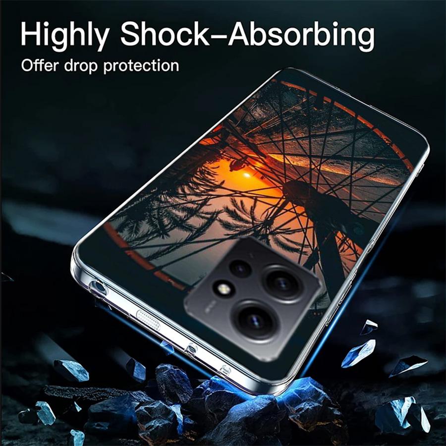 Beautiful Sunset and My Bicycle Phone Case For Redmi Note 13 5G 14 Pro Plus Redmi 12 12C 13C 14C 10 10A 10C 9 9C 9T 9A 8 8A K70