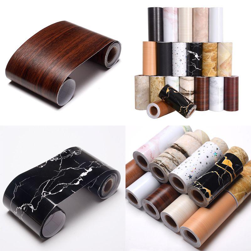 Versatile 5m Self-adhesive Waterproof Pvc Wall Skirting Border For Any Room