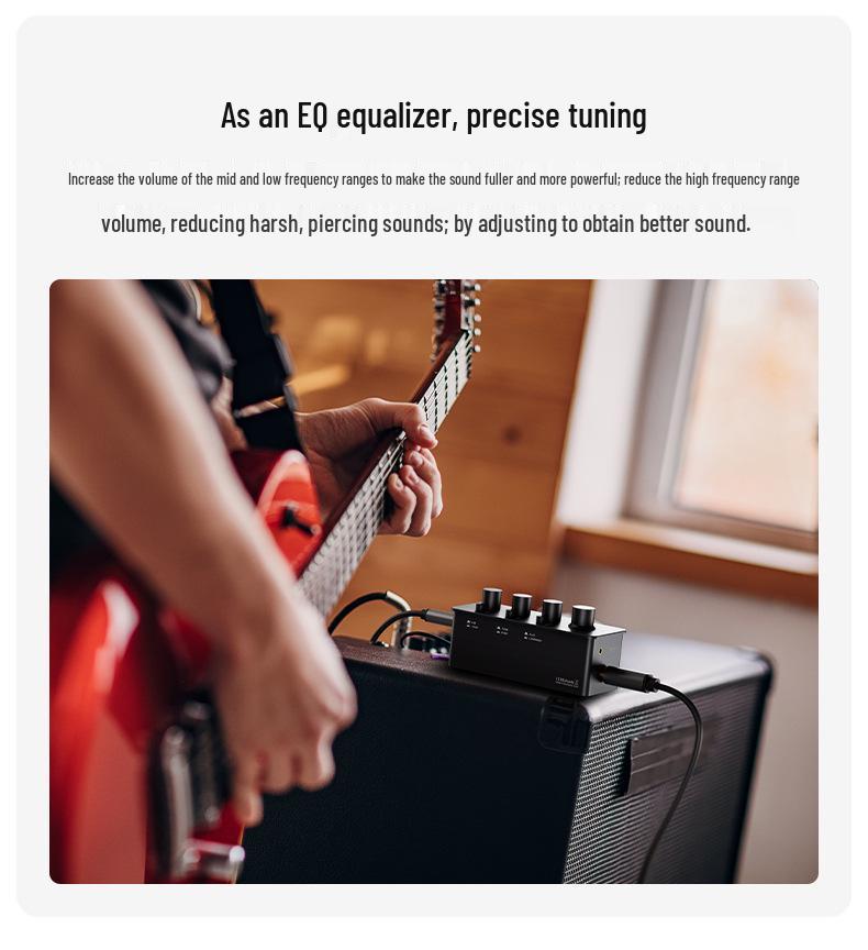 Fosi Audio SK01 Desktop & Portable Headphone Amp Preamp Combo