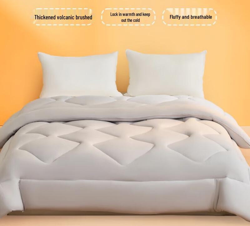 

Hengyuanxiang Washed Brushed Antibacterial Seven-Hole Fiber Quilt