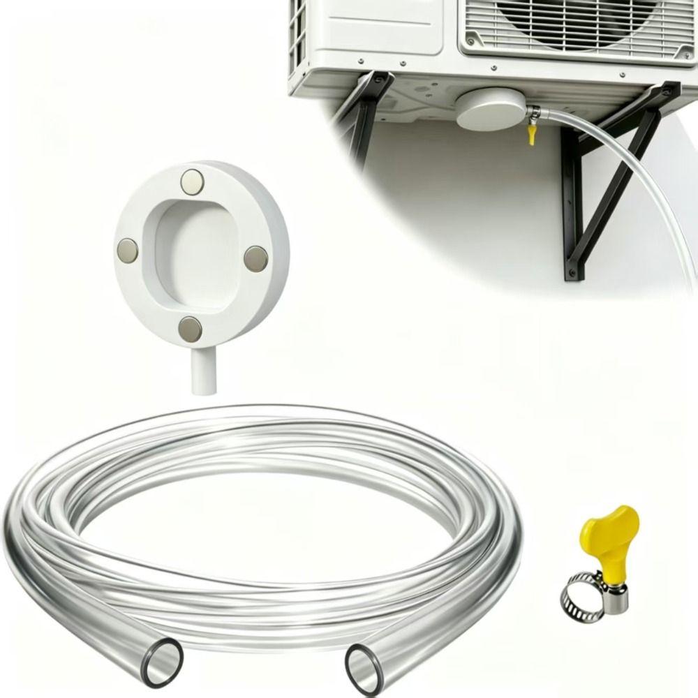 Transparent Drain Line Magnetic Window AC Drain Kit Magnetic Drain Adapter  Mini Split Units