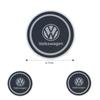 For VW VOLKSWAGEN New 2PCS Volkswagen 7-Colors Ambient Light Car Water Coaster for VW Golf 6 7 MK4 TSI TDI Magotan B5 B6 B7 GTD
