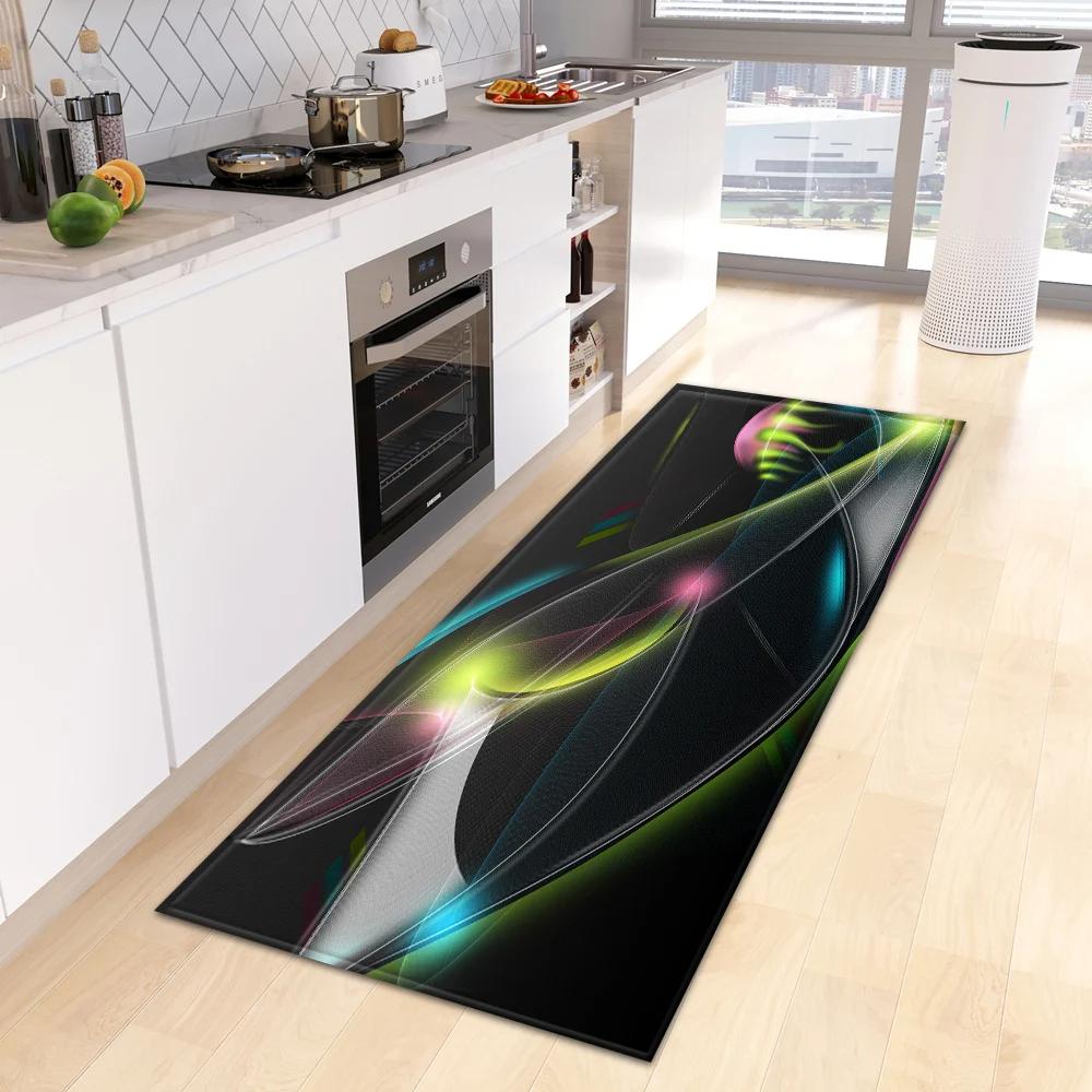 Kitchen Foot Mat Home Entrance DoorMat Living Room Children Bedroom Floor Decor 3D Carpet Balcony Hallway Bath Door Non-Slip Rug