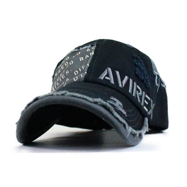 

AVIREX AX Distressed Cap for Men and Work Popular Trend Day Gift Low-Profile Women, Cap, Outdoor/Walking Cap, Brand, Spring/Summer/Autumn/Winter,