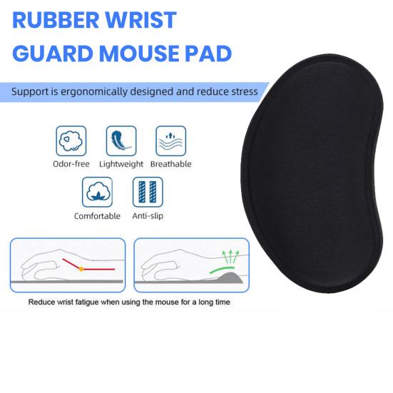 Love Heart Mouse Ergonomic Pain Relief Wrist Rest Non-slip Elastic Soft Cozy Computer