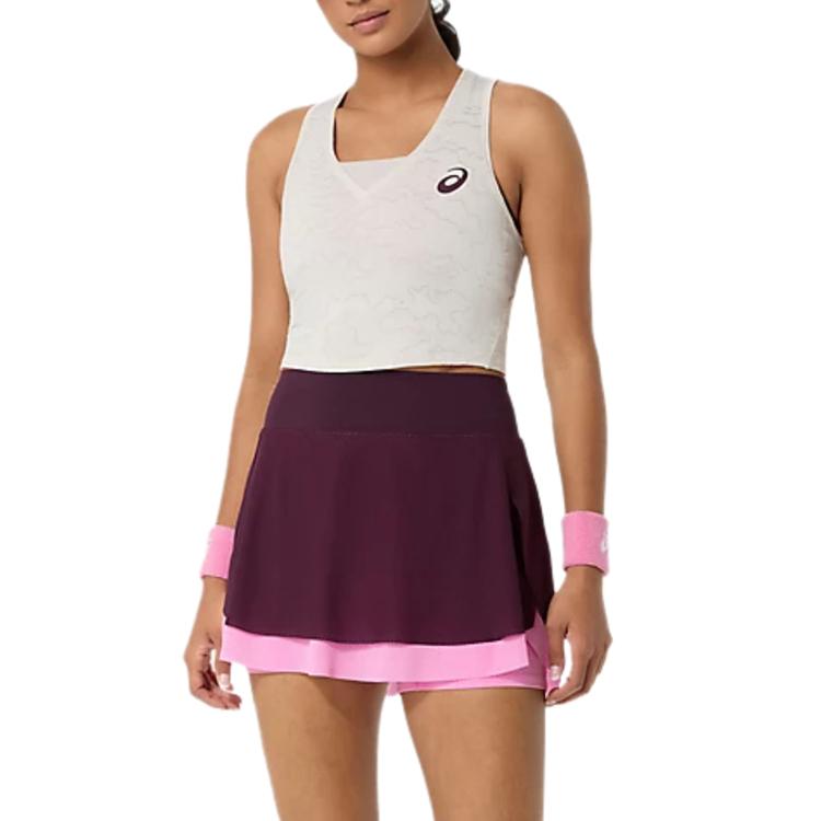 Asics Short Solid Color Pullover Vest Women Tops 2042A459-250