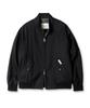Edinburgh Club Wool Harrington Jacket (Black)