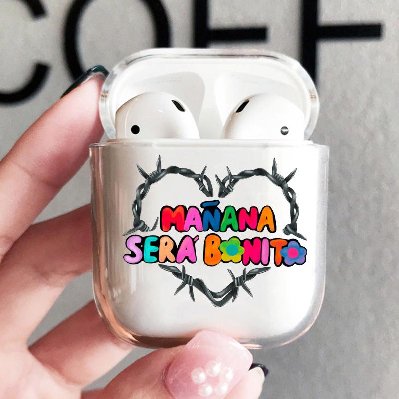 Manana Sera Bonito Bichota Karol G Airpods כיסוי עבור Apple Airpods 2/1 3 Soft Protector Funda Airpods Pro Covers Case Earpods