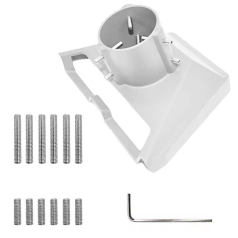 Y90A-Mount Roof Mounting Pole Pipe Connectors Mount Plate Roof Mount For Standard Dish Base Shelf