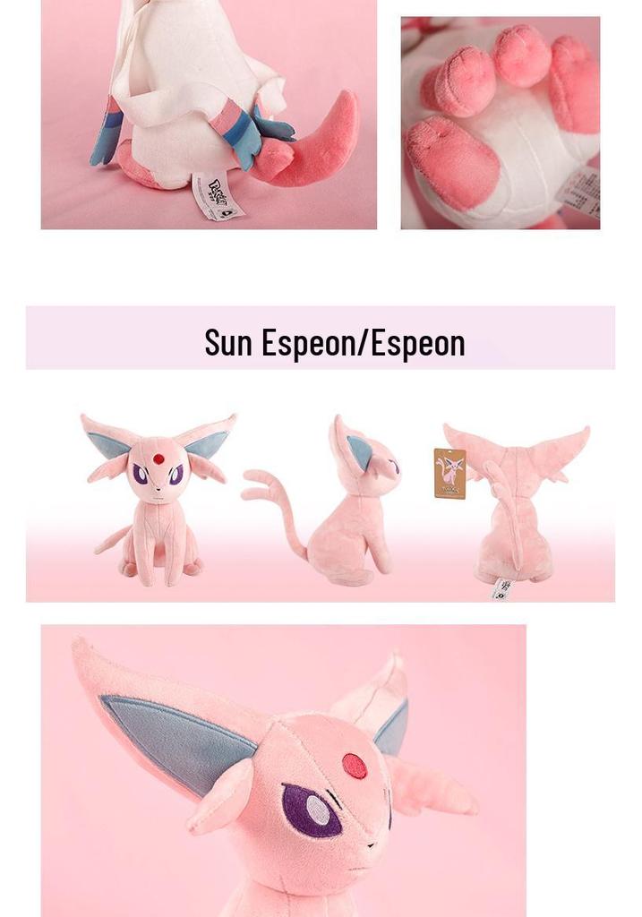 Authentic Pokémon Plush Toys: Pikachu, Squirtle, Psyduck Dolls