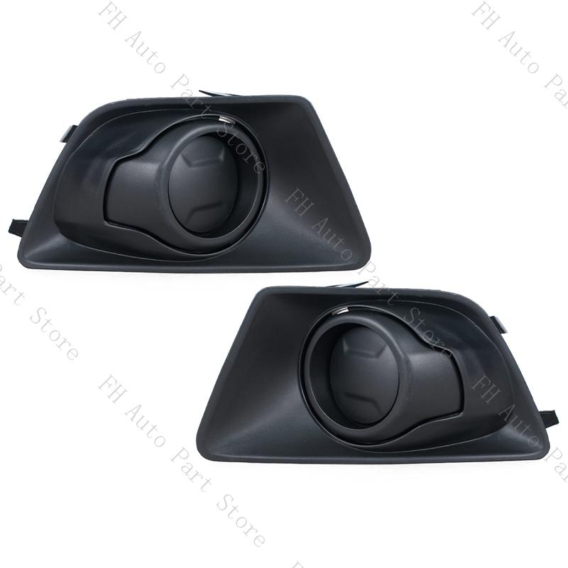 Front Bumper Fog Light Lamp Bezel Shell Cap Lid For Ford EcoSport 2013 2014 2015 2016 2017 Foglamp Foglight Hood Cover Frame