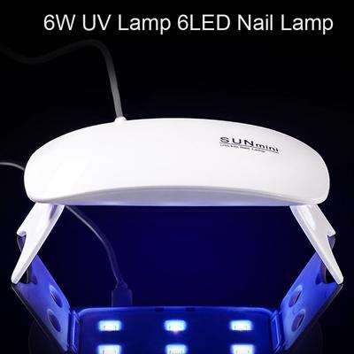 Nail Dryer LED Nail Lamp UV Lamp For Curing All Gel Nail Polish White Pink Color Nail Dry Lamp Portable with USB Without Switch