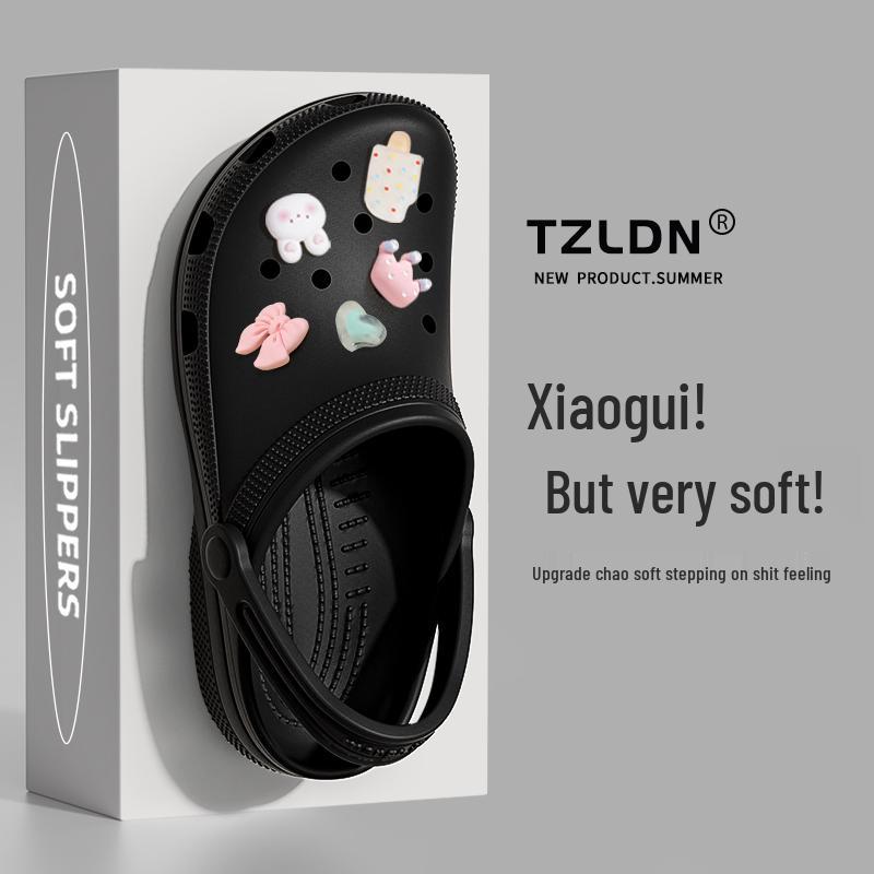 Lidani 2025 Kids' Anti-Slip Closed-Toe Crocs-Style Sandals