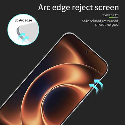 Für Xiaomi 17 Ultra 5G Gehärtetes Glasfolie PINWUYO Explosionsgeschützt 9H 3D Vollkleber Vollbildschutz