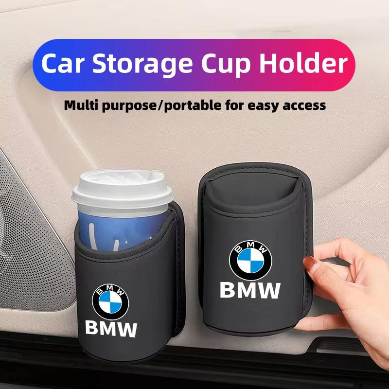 XZXCK1 For BMW New 2025 For BMW Car Drink Rack Storage Bin Cup Holder Organizer Auto Accessories E87 E70 E91 E30 G20 E92 E93 E60 E46 E9