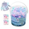 40Pcs Laundry Detergent Soap Box 5 in 1 Detergent Liquid Capsule Ball Laundry Aroma Liquid Capsule Ball for Home Dormitory