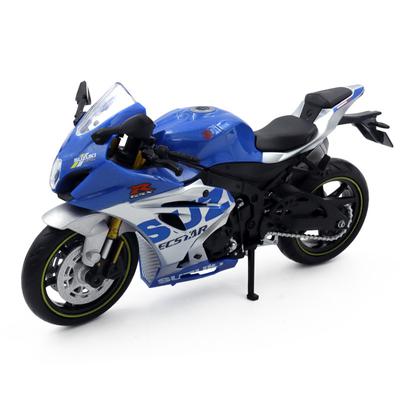 1:בקנה מידה 12 סוזוקי GSX-R1000R סגסוגת מירוץ אופנוע דגם Diecast Street דגם אופנוע קרוס קאנטרי דגם גבוה סימולציה לילדים מתנת צעצוע