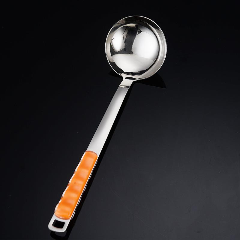 Stainless Steel Cooking Spatula Hot Pot Strainer Soup Spoon Household Kitchen Utensils and Cooking Set