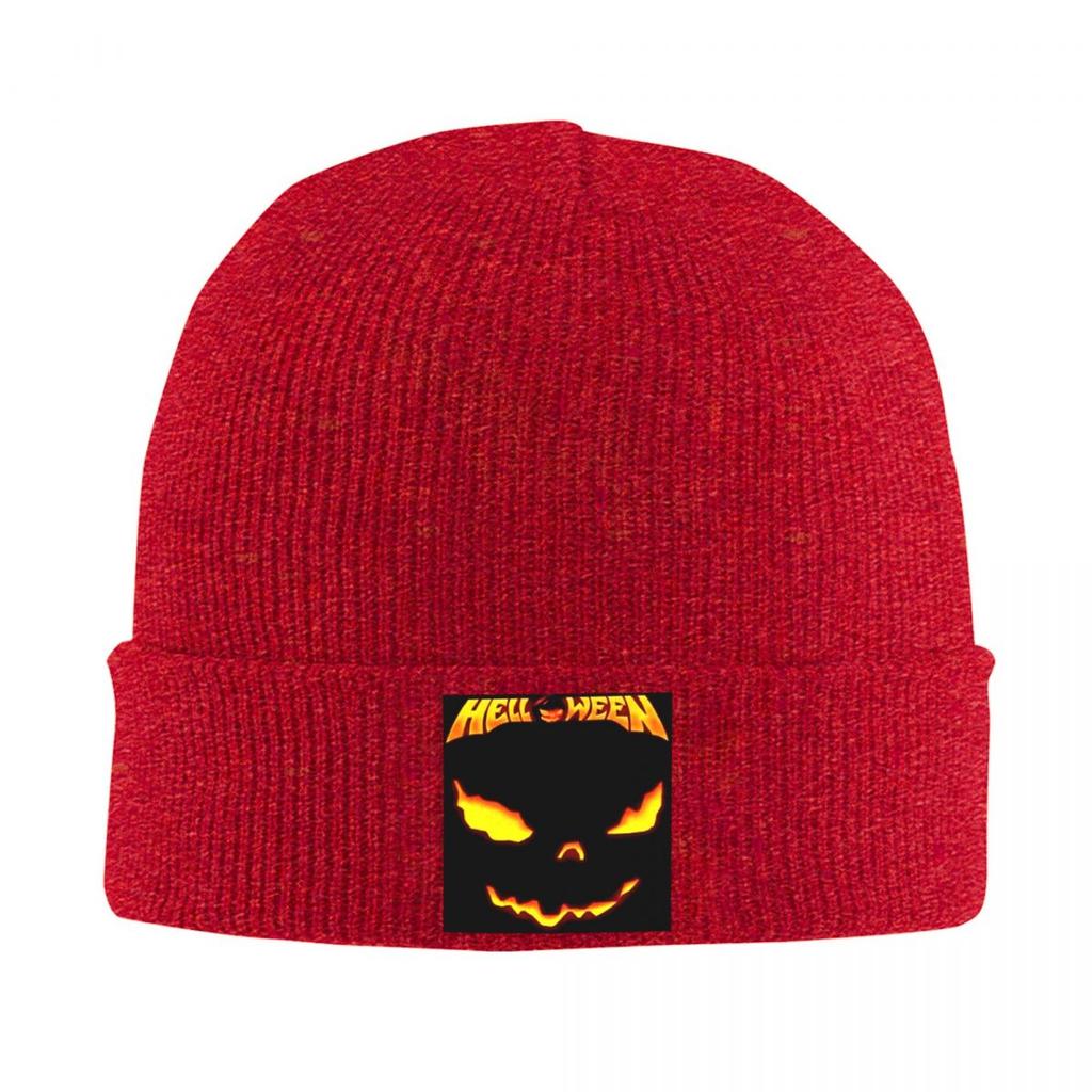 Helloween Rocková Kapela Teplá Pletená Čepice Módní Čepice Podzim Zima Venkovní Čepice pro Unisex Dospělé