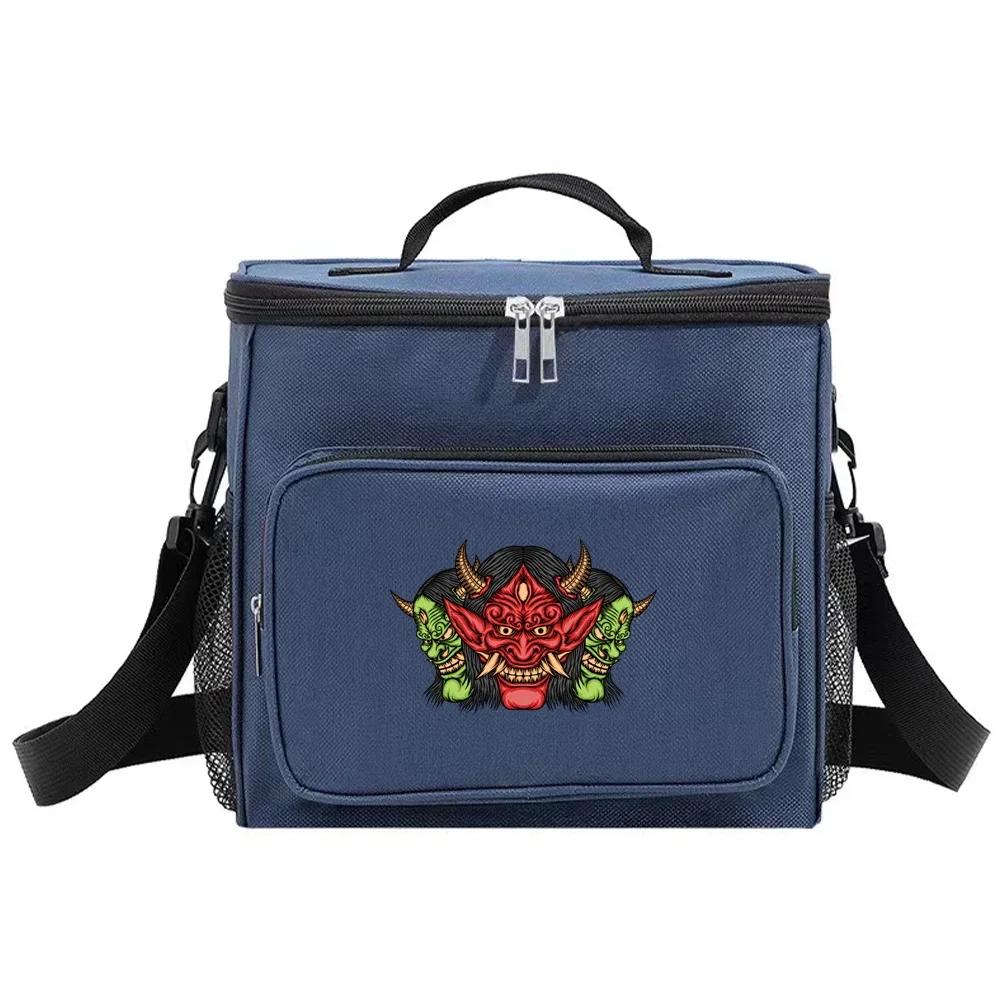 Lunch Bags Lunch Box Insulated Thermal Handbag Waterproof Camping Organizer Case Cooler Food Storage Boxes New Monster Series
