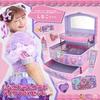 Shobido Koisai-do Shinako-chan Collaboration Kids Cosmetics Makeup Box Set Lip Cheek Shadow Bang Clip Sticker Ring