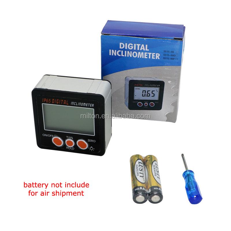 Digital Bevel Box Angle Gauge Meter Mini Digital Protractor 360 Degrees Magnets Base Digital Inclinometer Electronic Protractor