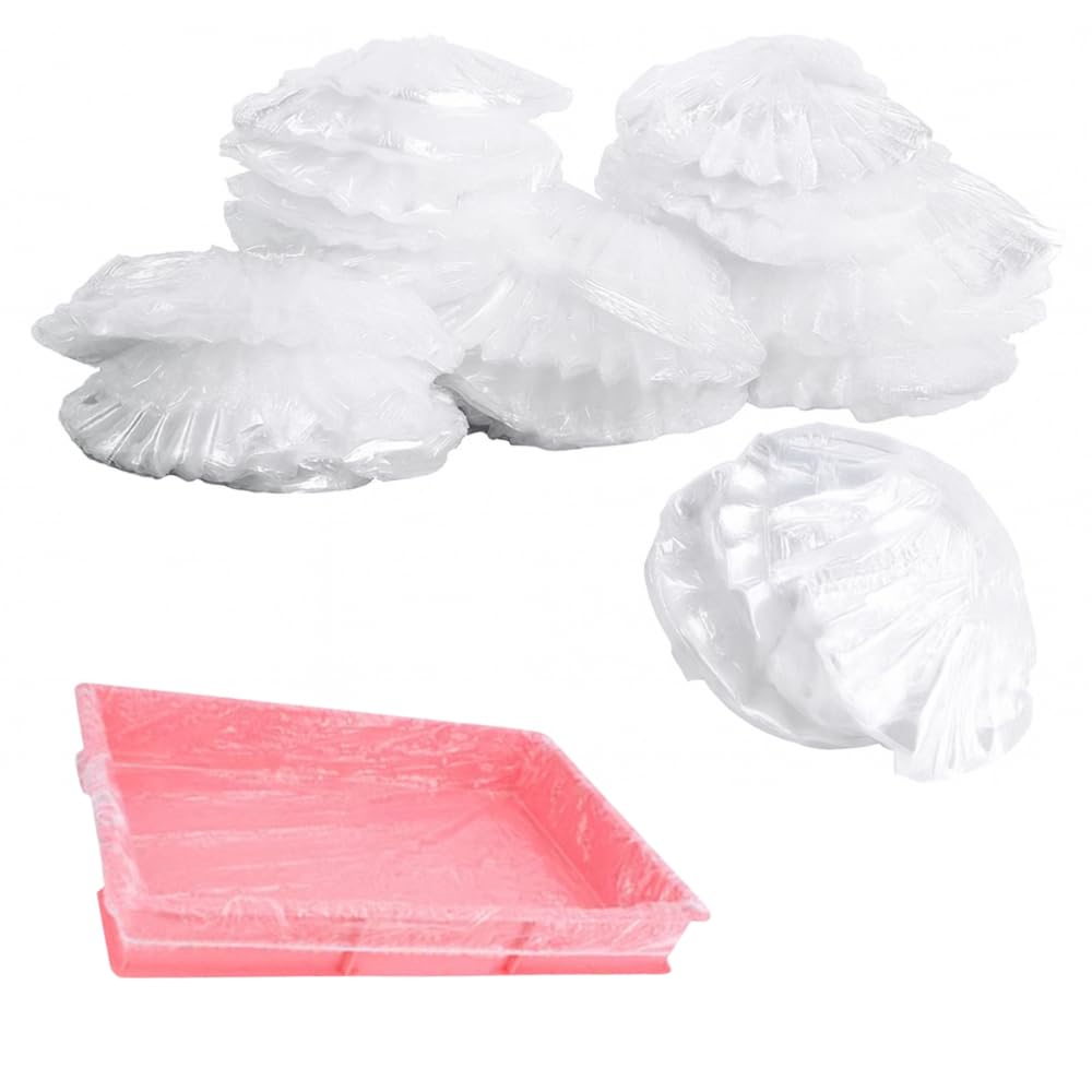 ideamall Disposable Rabbit Toilet Cover Cleaning Sheets for Cages, Pack of 100 (100cm)