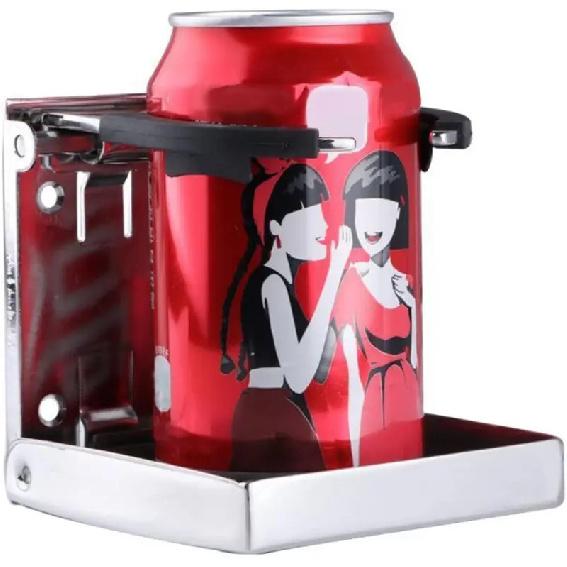 316 Stainless Steel Adjustable Folding Cup Holder, Marine Stainless Cup Holder, Folding Drink Holder