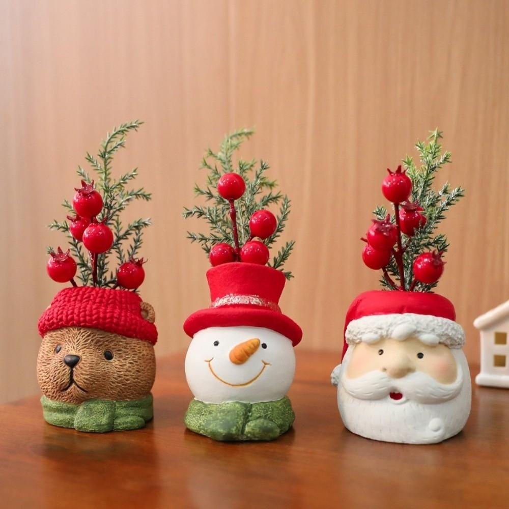 Exquisite Snowman Decoration Cute Christmas Gnome Doll Creative Santa Claus Ornament  Home Decor